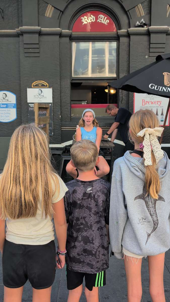 Auckland Ghost Tour scavenger hunt photos