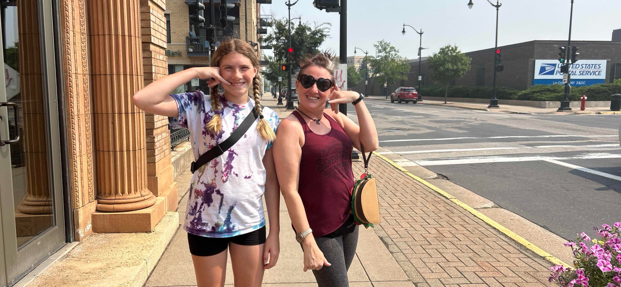 La Crosse Ghost Tour scavenger hunt photos