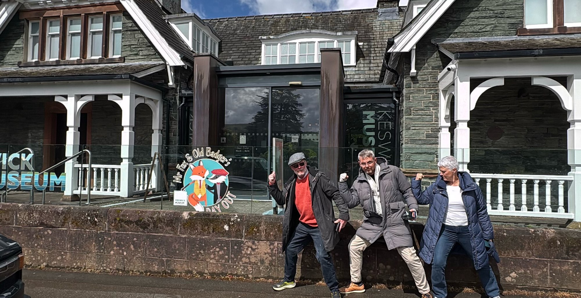 Keswick England Ghost Tour scavenger hunt photos