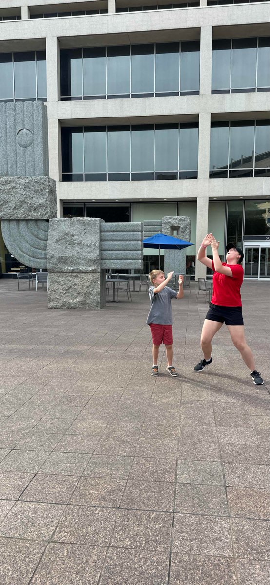 Fort Worth Art Walk scavenger hunt photos