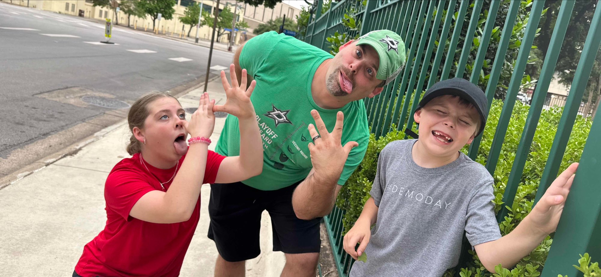 Fort Worth Art Walk scavenger hunt photos