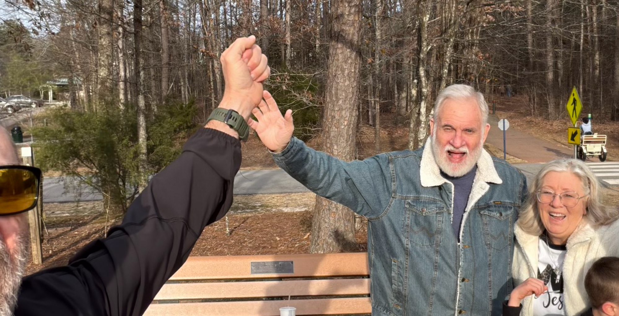 Zdj&eogon;cia z poszukiwania skarb&oacute;w w Cary