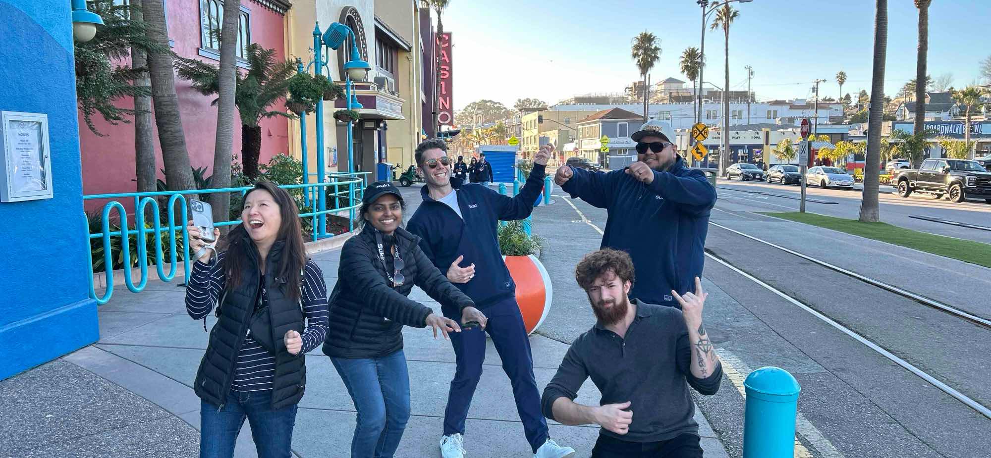 Zdjęcia z polowania na łowcę skarbów Santa Cruz Downtown