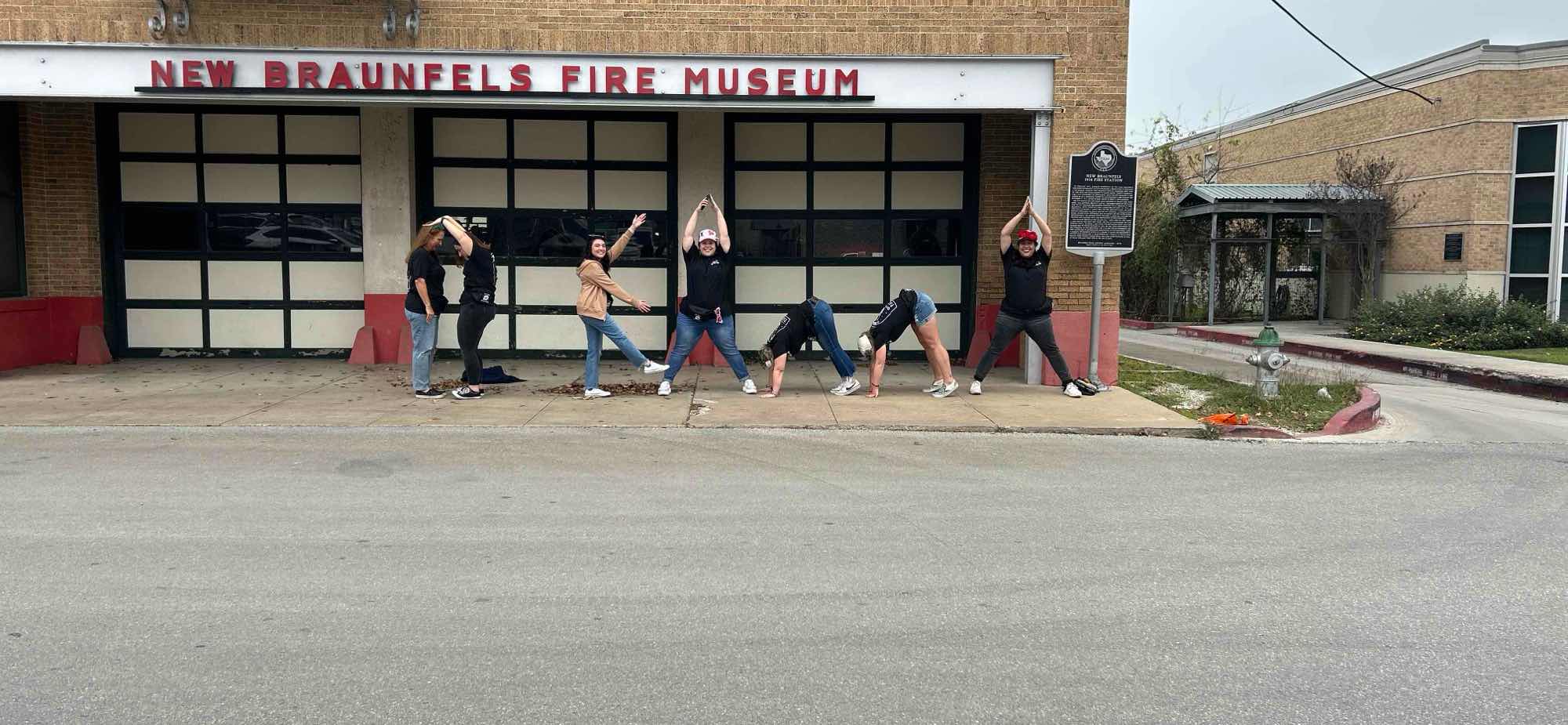 Fotos de la b&uacute;squeda del tesoro en New Braunfels