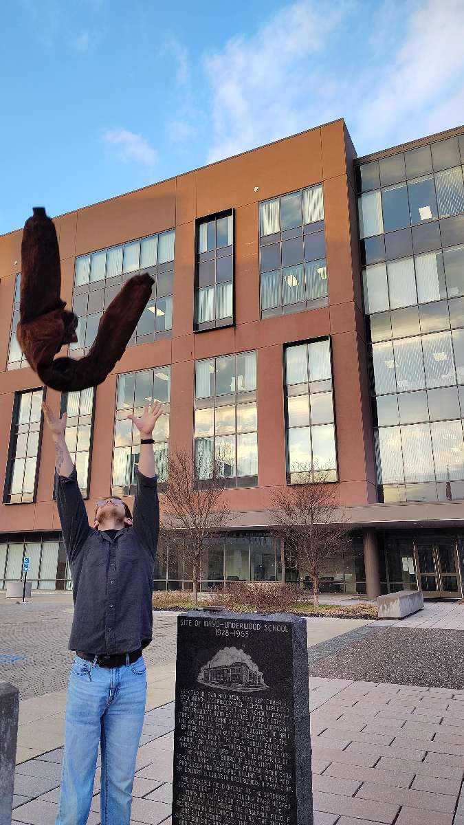 Frankfort Ghost Tour scavenger hunt photos