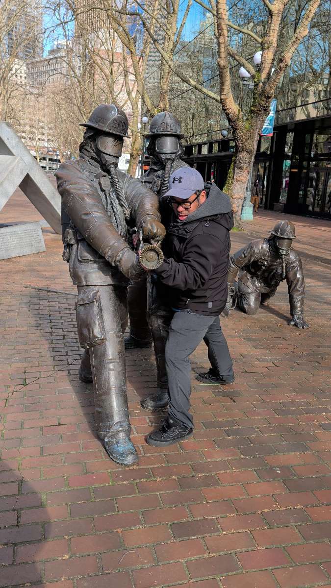 シアトル大学 スカベンジャーハントのスカベンジャーハント写真