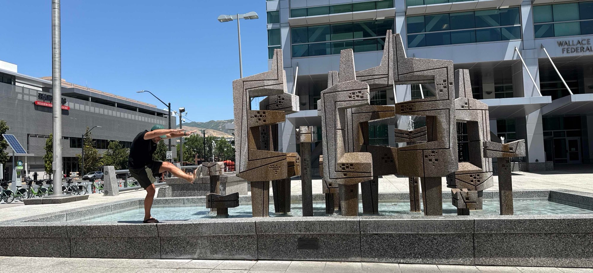 Salt Lake City Downtown Schnitzeljagd Fotos