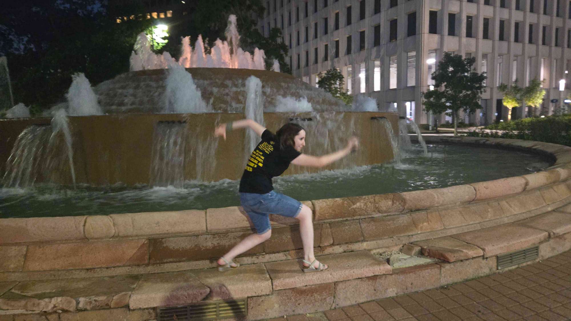 Houston Art Walk scavenger hunt photos