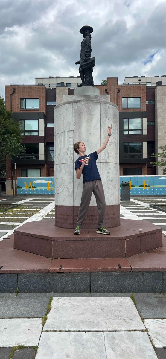 Fotos der Schnitzeljagd durch die Innenstadt von Philadelphia