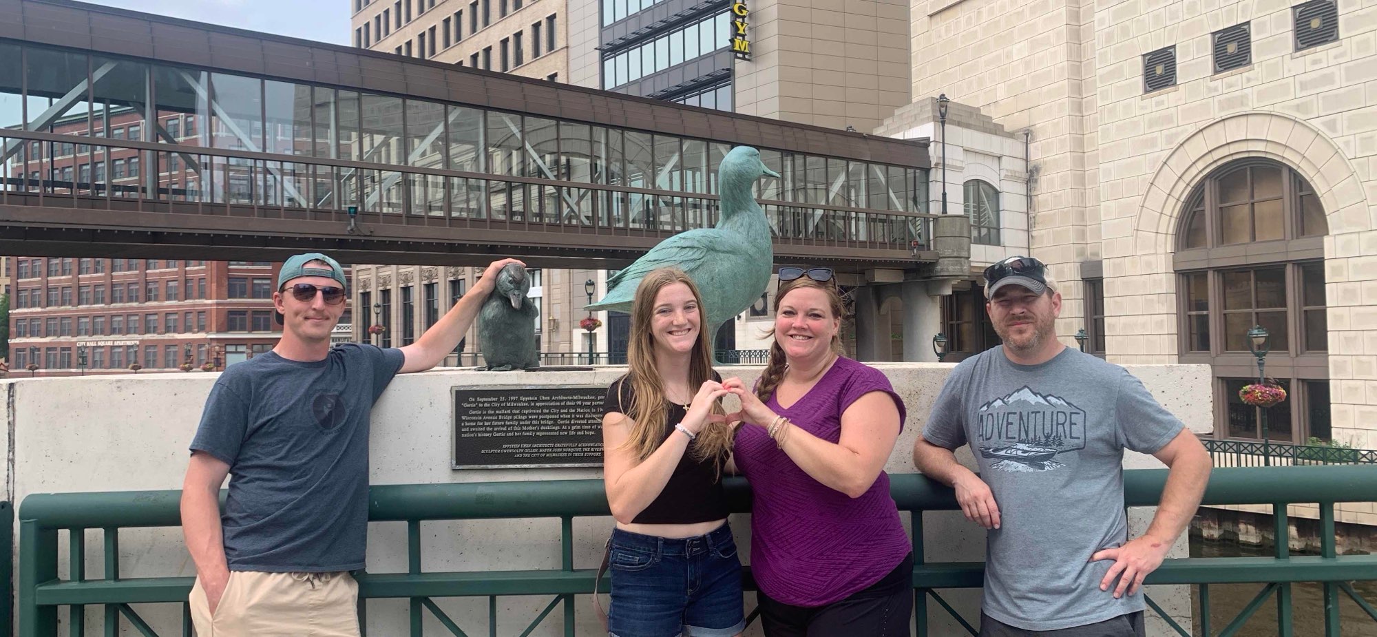 Milwaukee Art Walk scavenger hunt photos