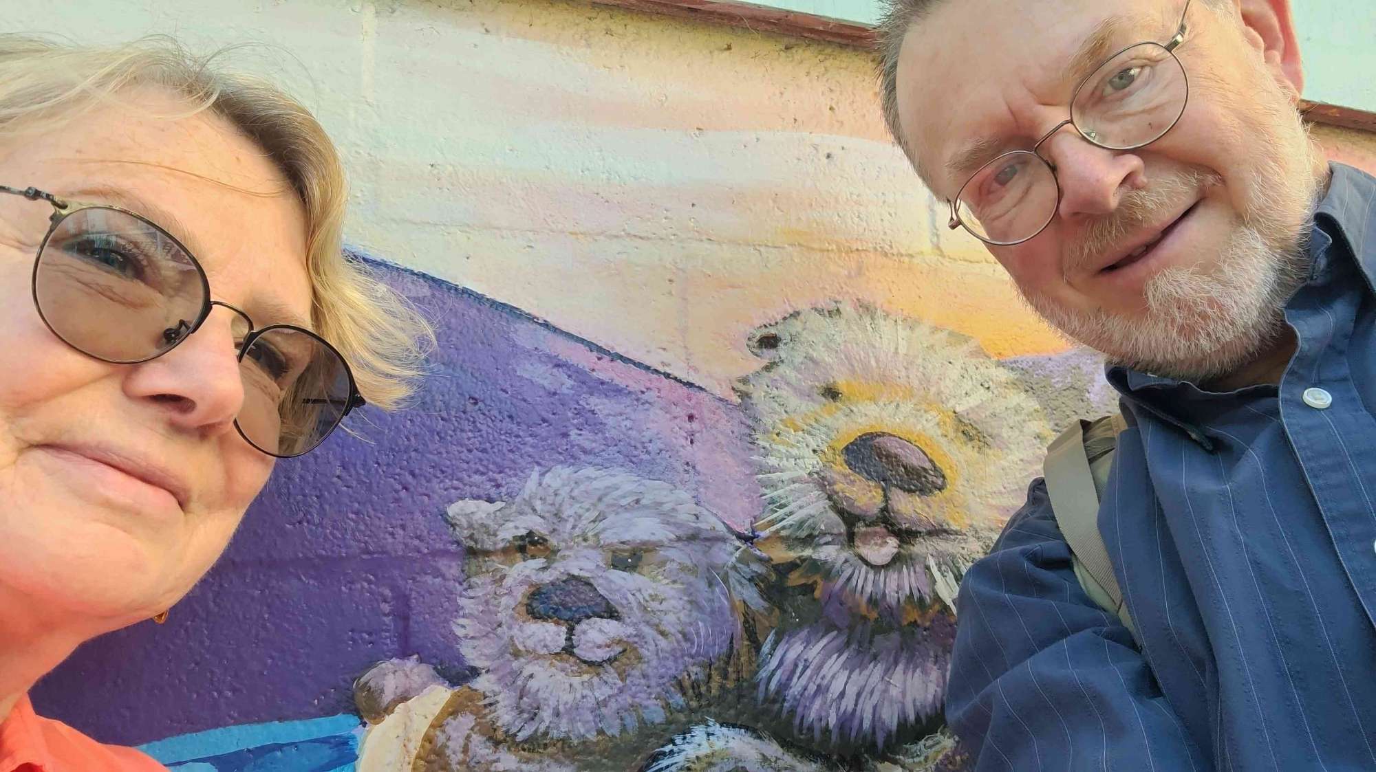 海滨步道寻宝活动照片