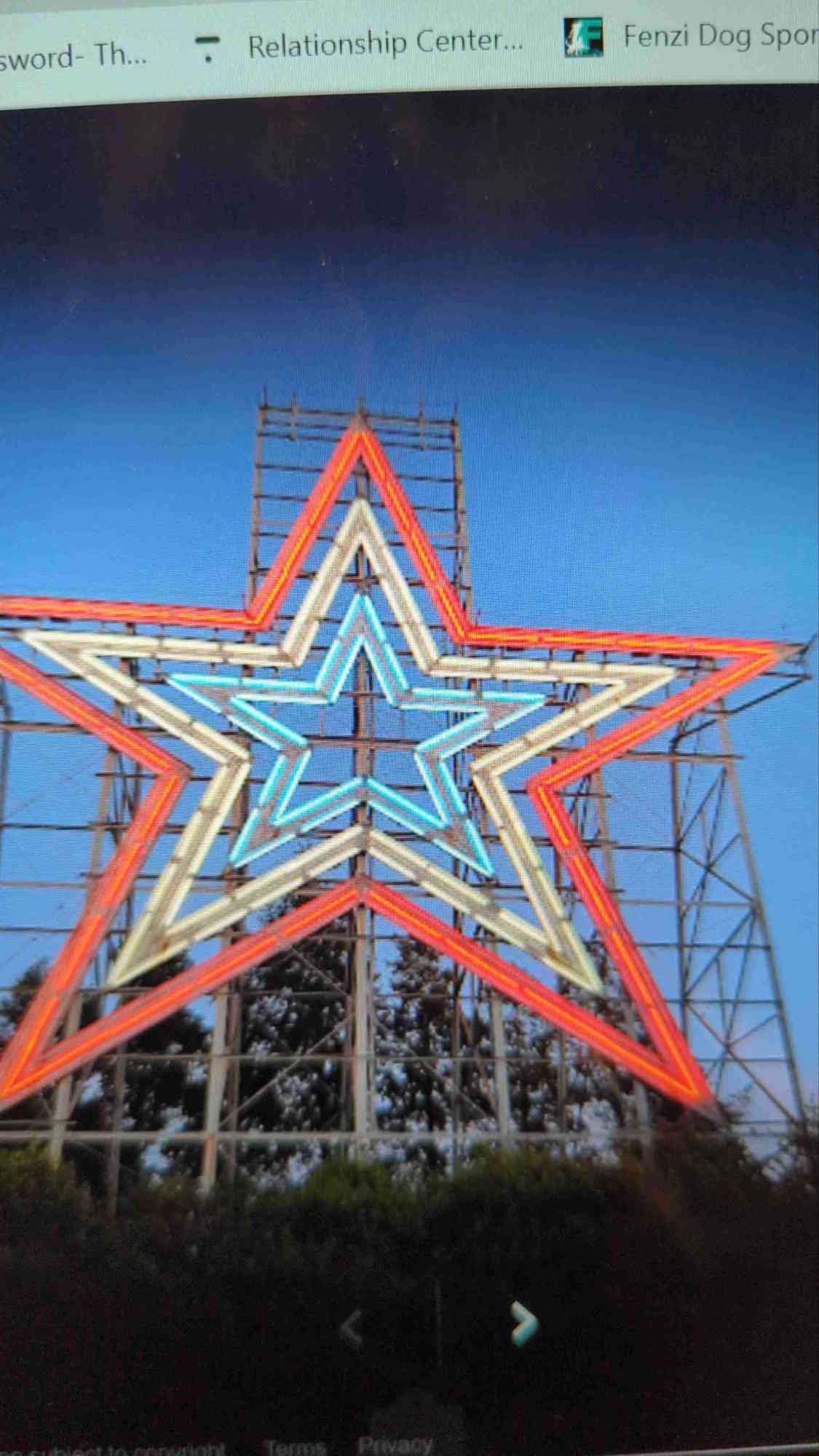 The Mill Mountain Star