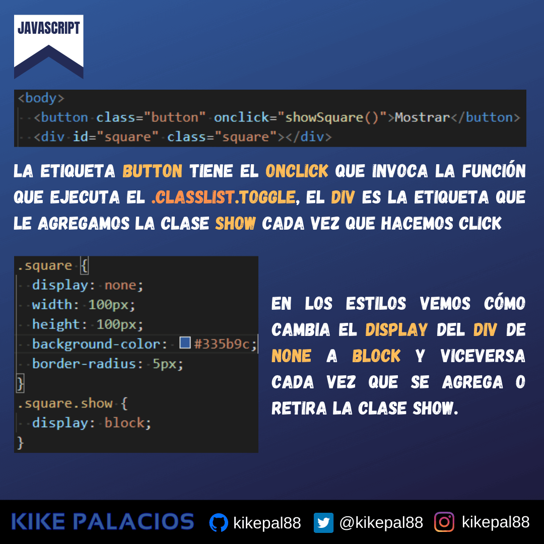 Images 3 de tutorial CLASSLIST.TOGGLE