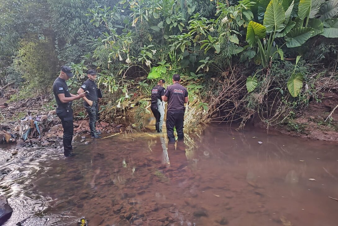 Encontraron el cuerpo sin vida de un jubilado en un arroyo de Oberá