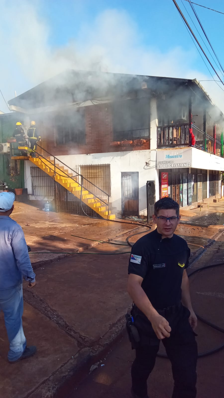 Incendio consumió una vivienda en Eldorado