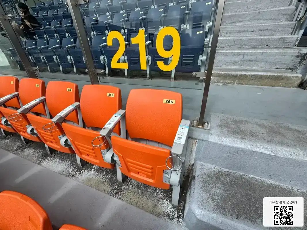 219블록 266번 좌석 뷰 1