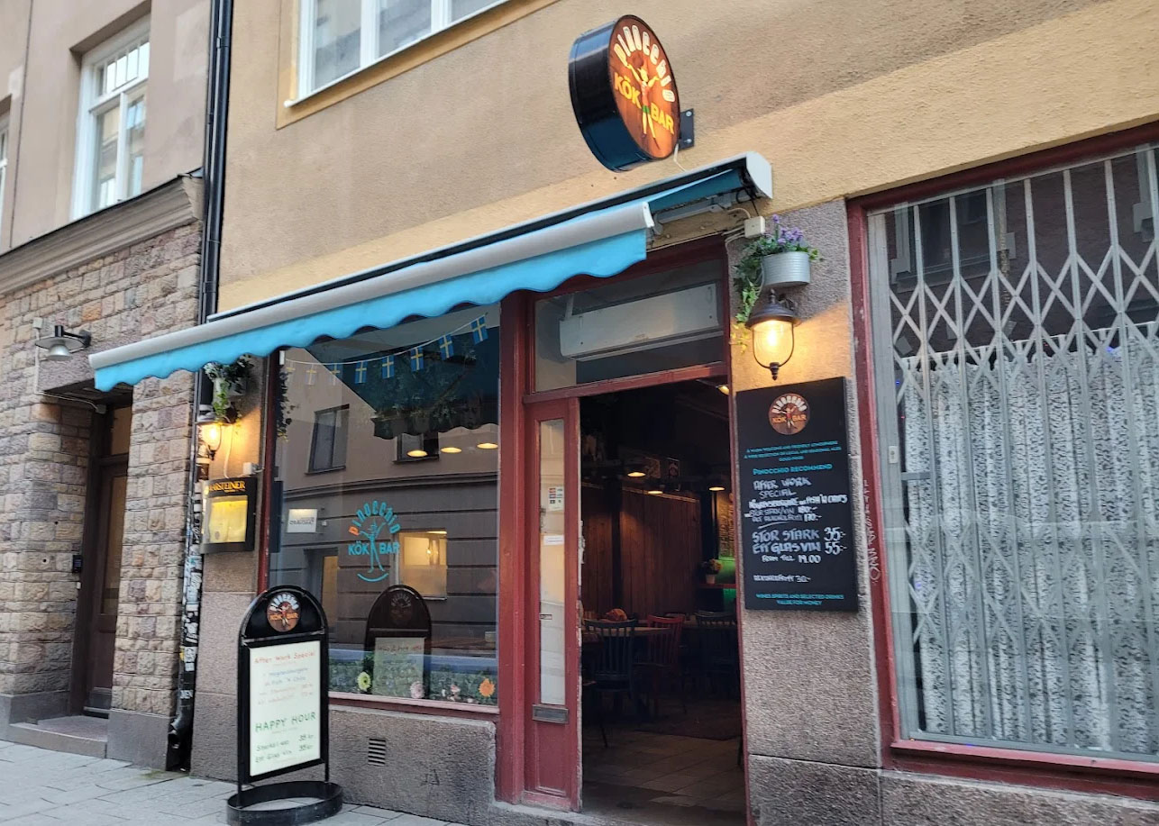 Pinocchio kök och bar