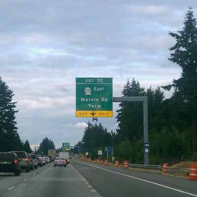 photo of Interstate 5 (I5/I-5) Exit 111: Marvin Rd. NE