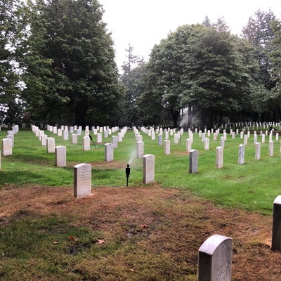 photo of Fort Lawton Military Cemetery