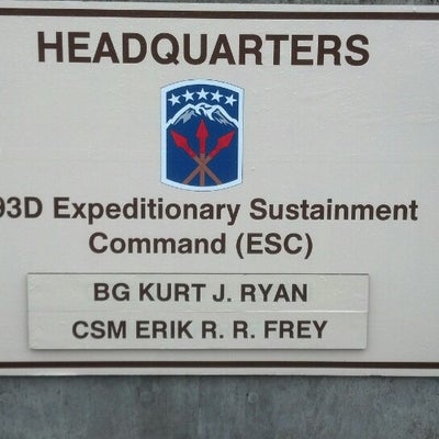 photo of 593d Expeditionary Sustainment Command (ESC)