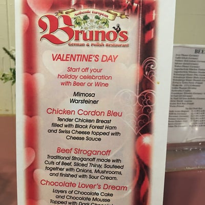 photo of Bruno's European Restaurant