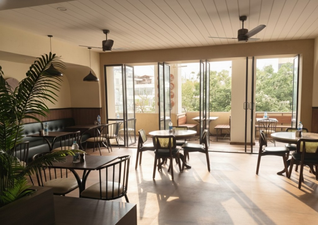 Cafe Here & Now Aesthetic Interior Living Space