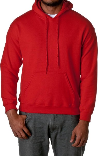 Unisex Dry-Blend Performance Heavyweight Hoodie - Red