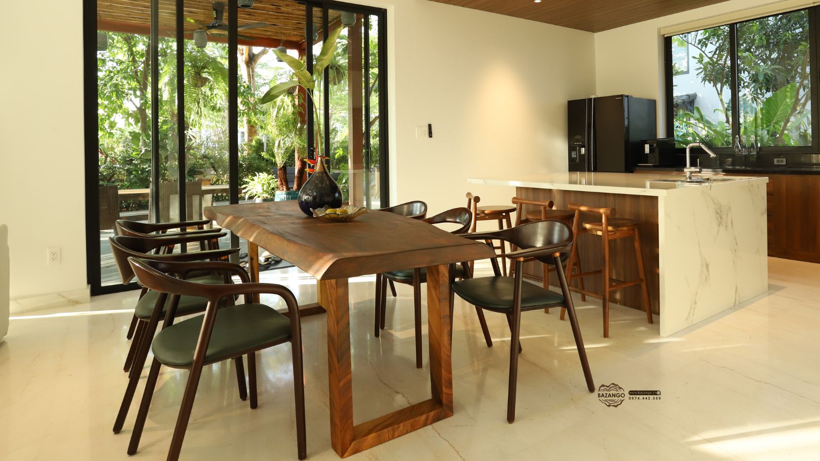 Bàn ăn gỗ 6 ghế