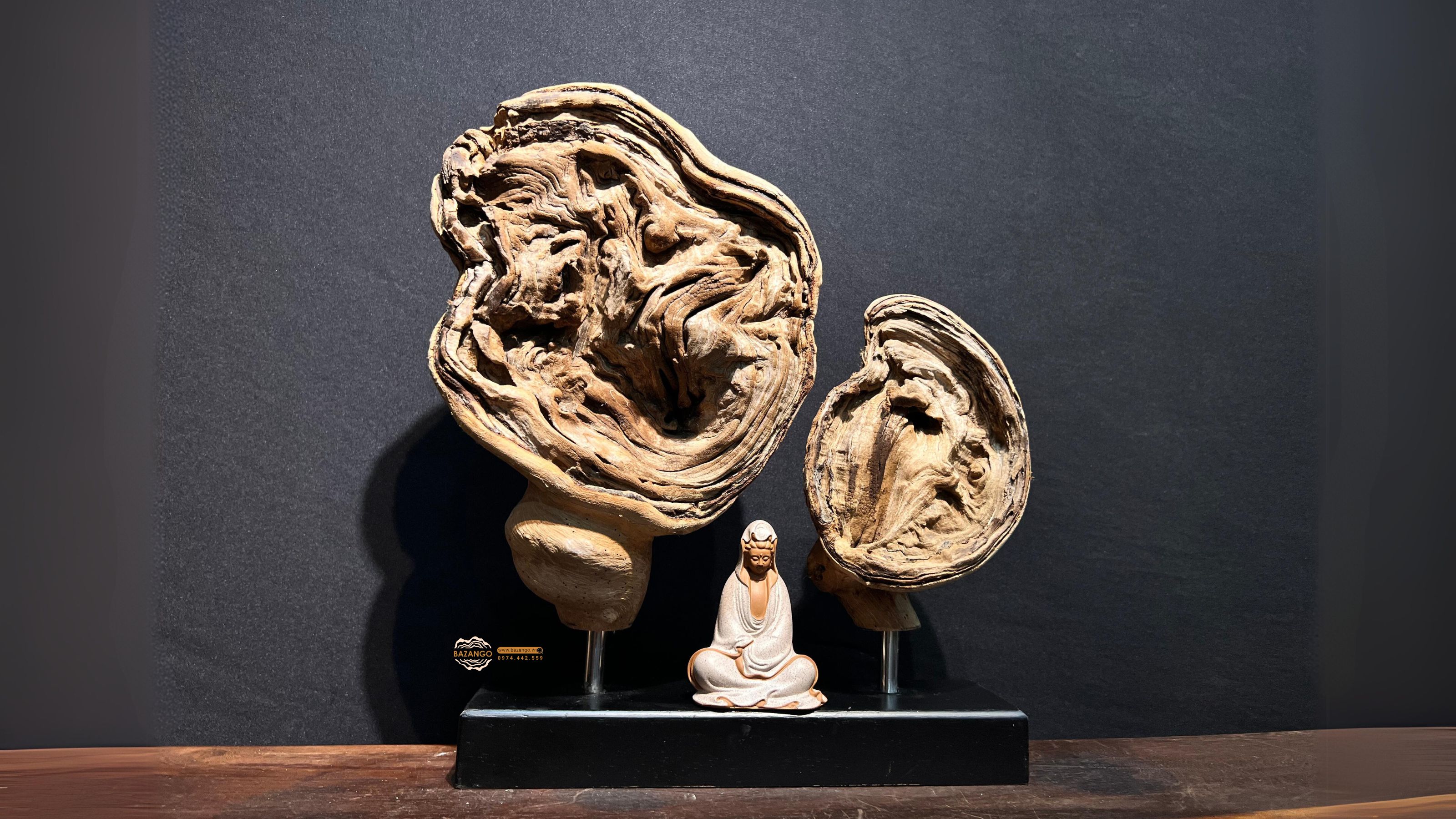 Tượng phật Quan Âm ngồi thiền