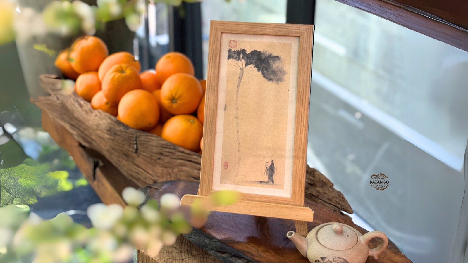 Tranh thiền giấy dó