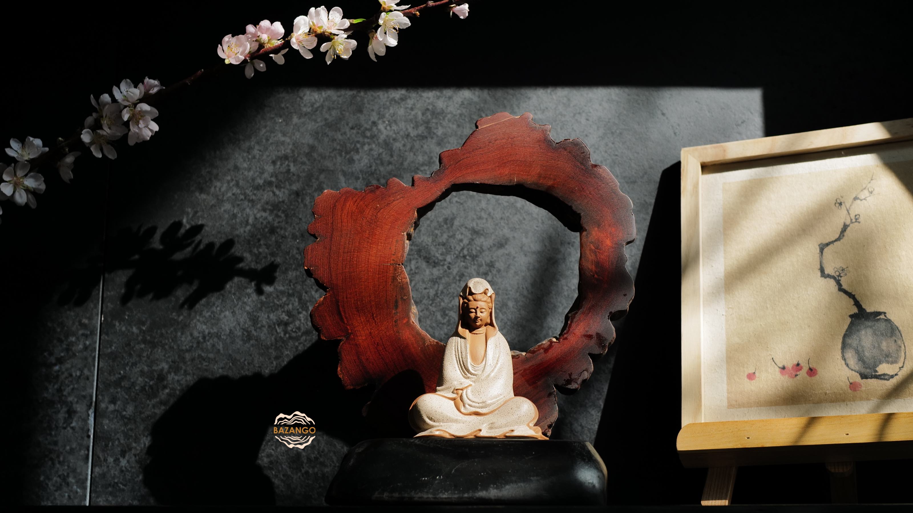 tượng quan âm trang trí