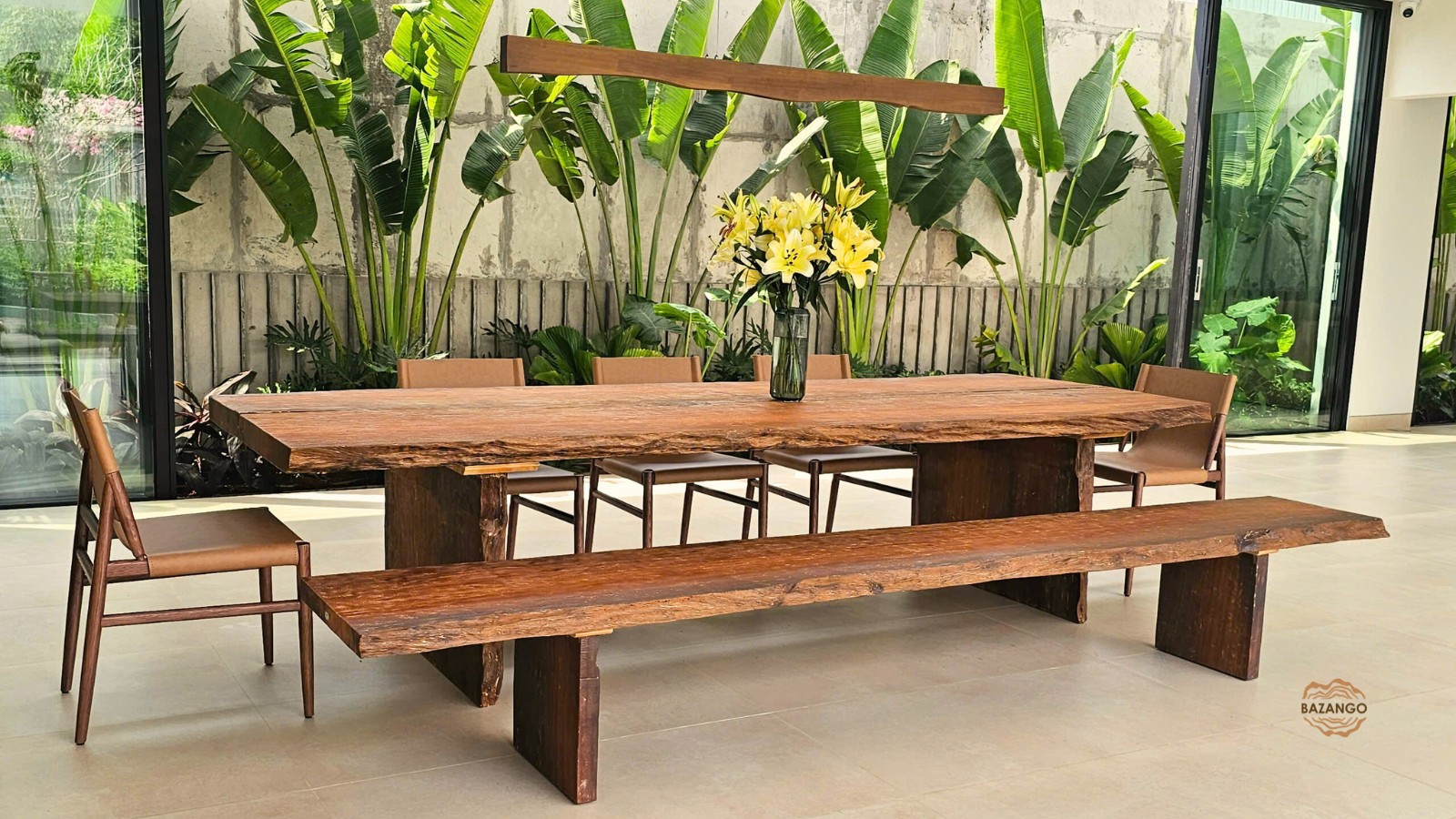bàn ăn gỗ 8 ghế