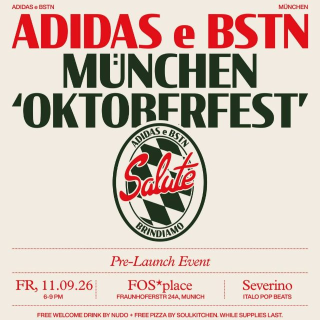 ADIDAS e BSTN MÜNCHEN 'OKTOBERFEST'