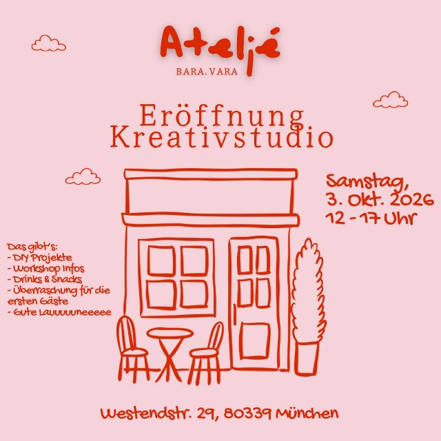 Atelier Bara Vara Eröffnung Kreativstudio