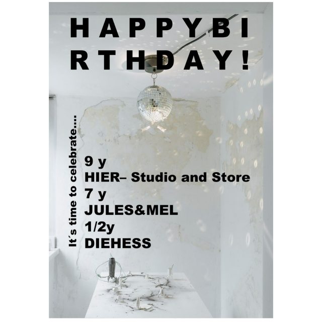 HIER-Studio and Store - HAPPYBIRTHDAY!