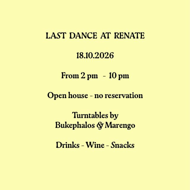 LAST DANCE AT RENATE