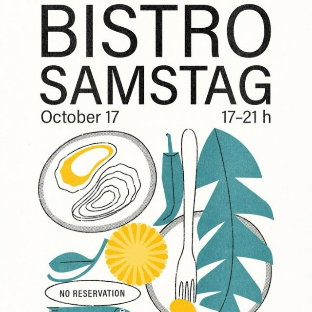MUDA x FABER - BISTRO SAMSTAG