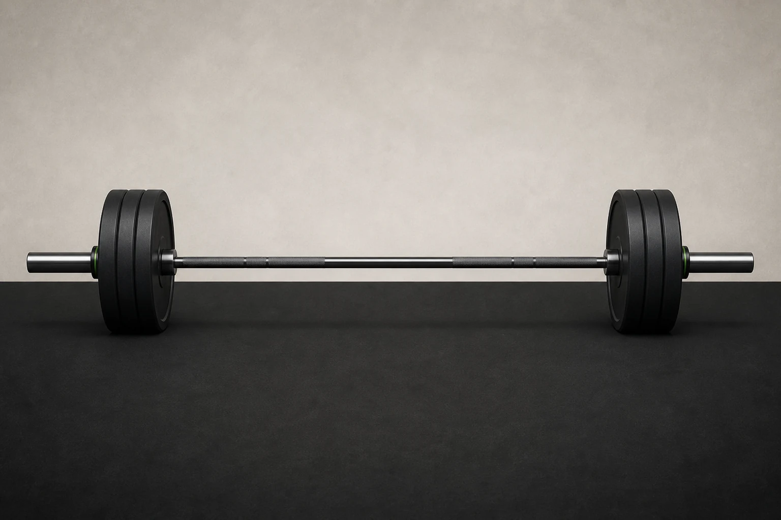 Barbell divided into upper-body and lower-body training days