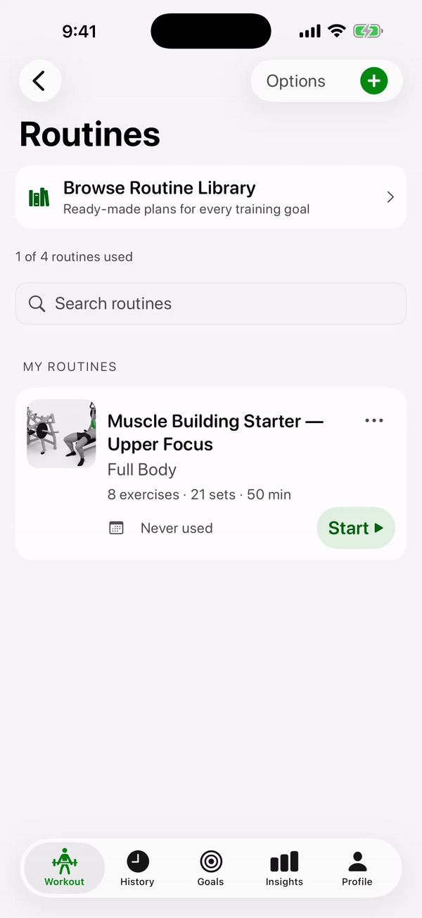 Routine Library
