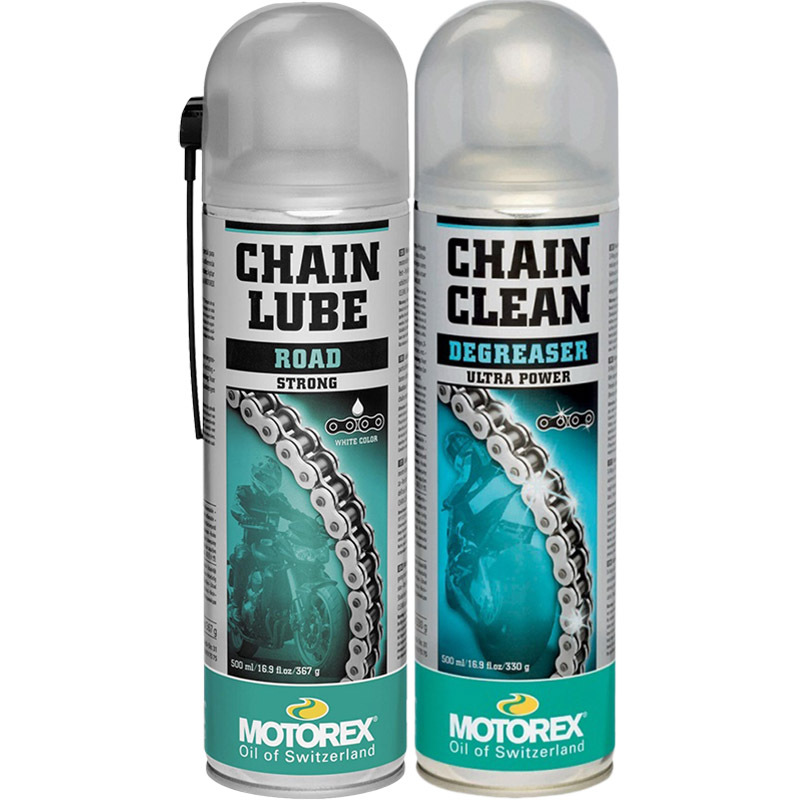 Motorex Road Chain Lube/Chain Cleaner Pack