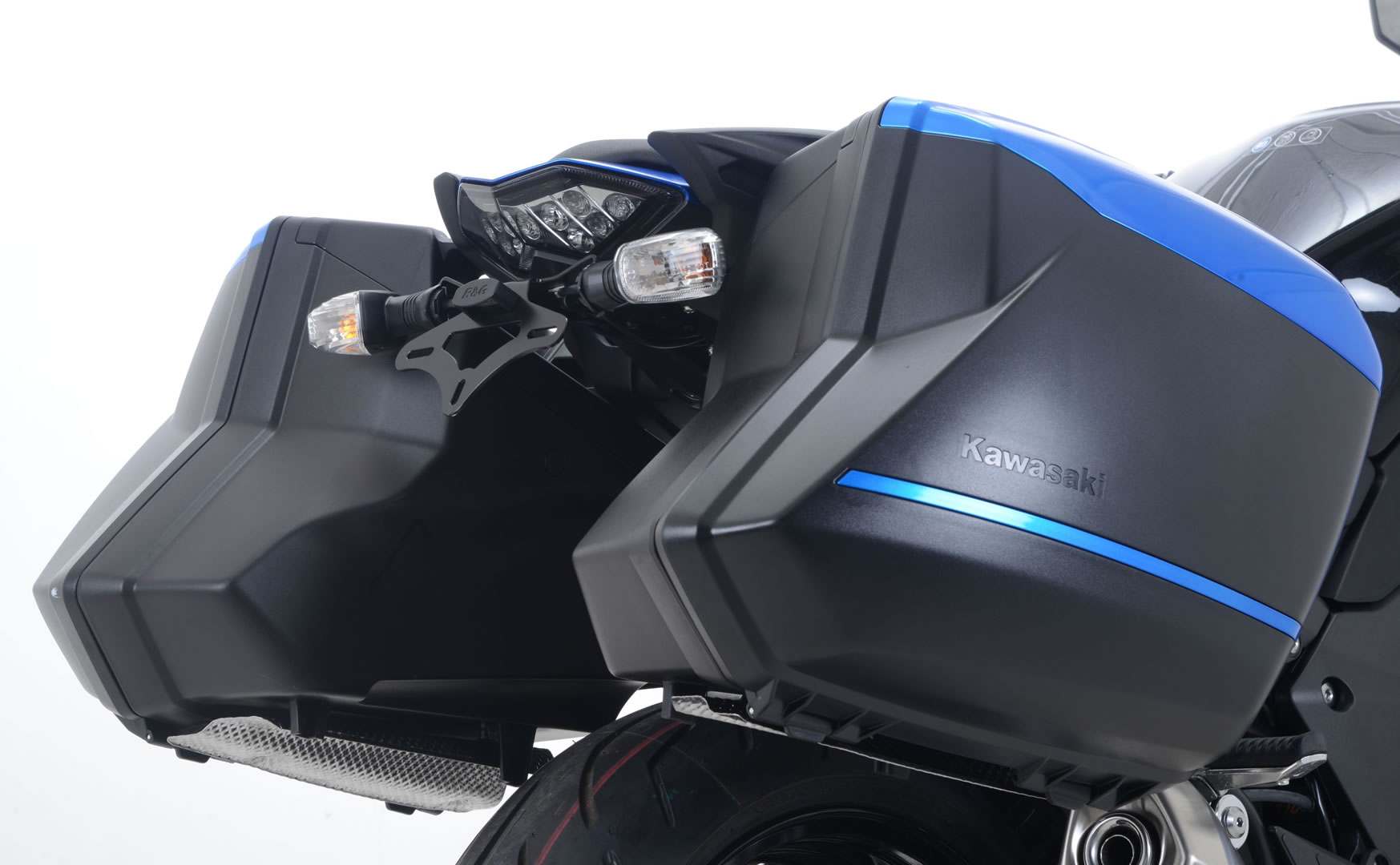 z1000sx tail tidy with panniers