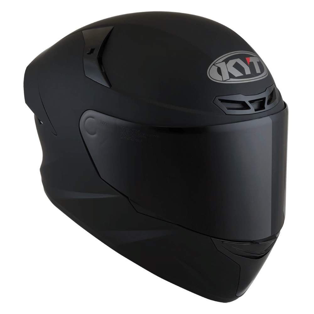 KYT TTCOURSE Plain Matt Black Helmet