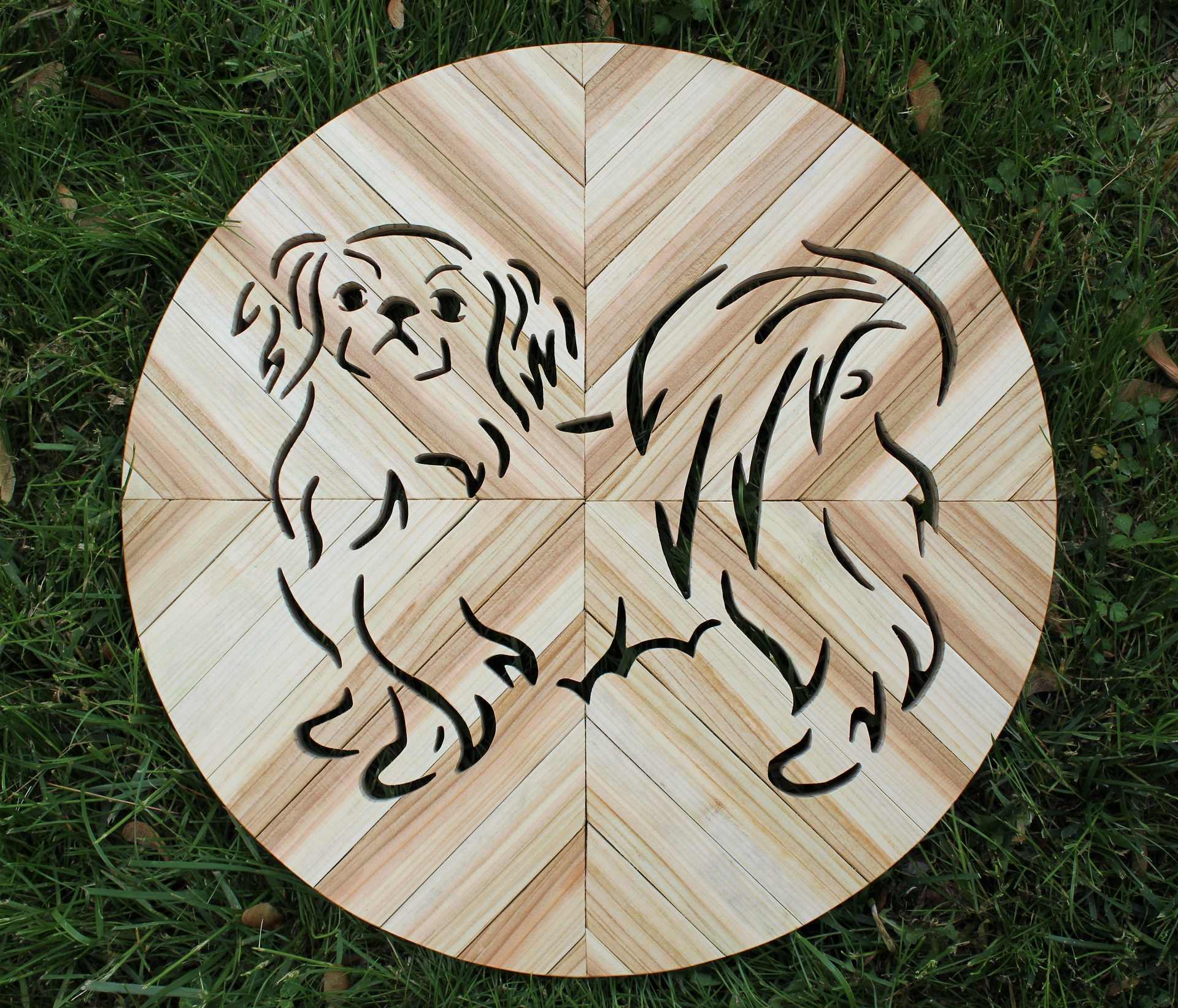 Image of Dog Cutout Round