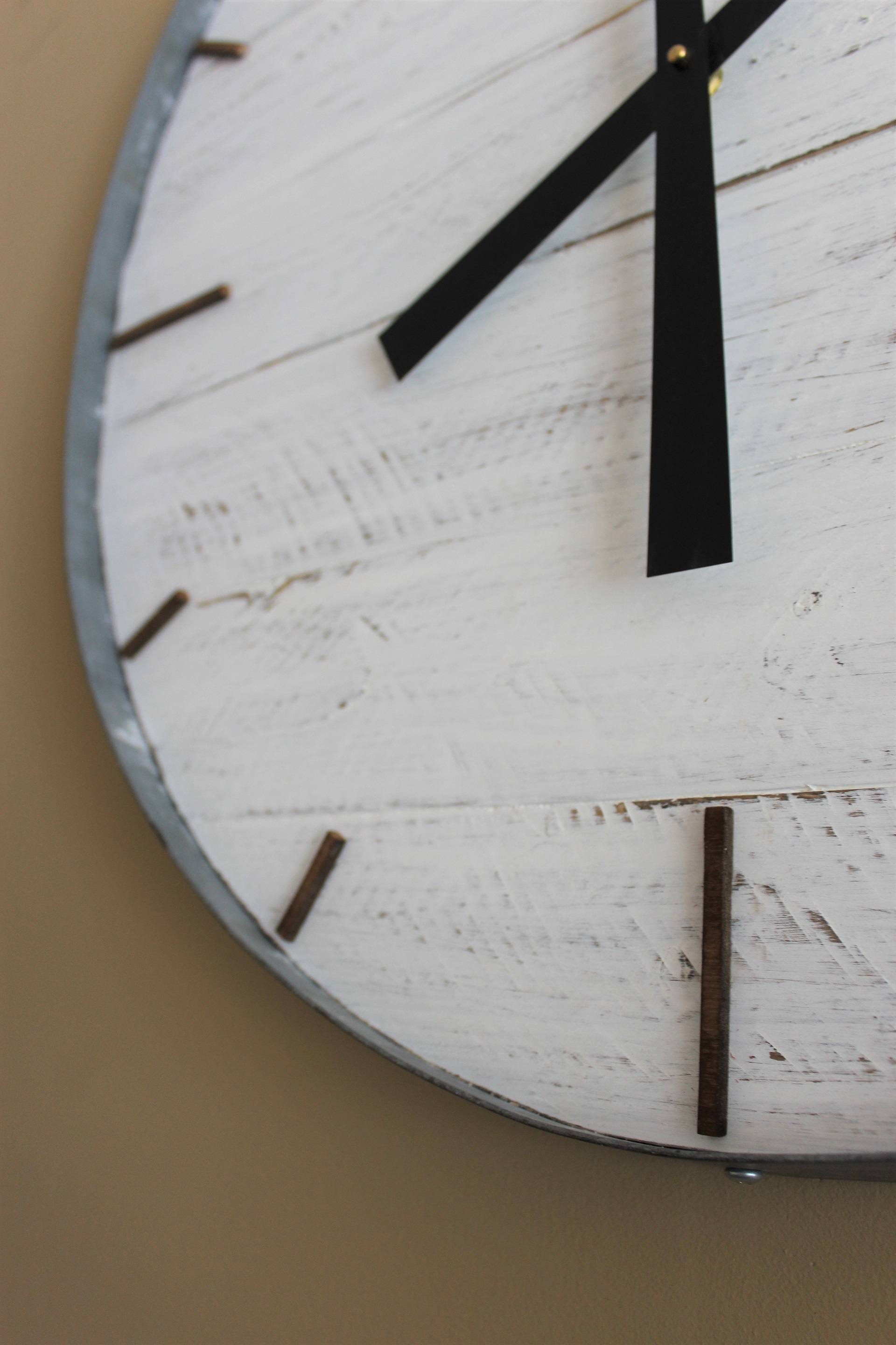 Image of Wine Barrel Ring Clock