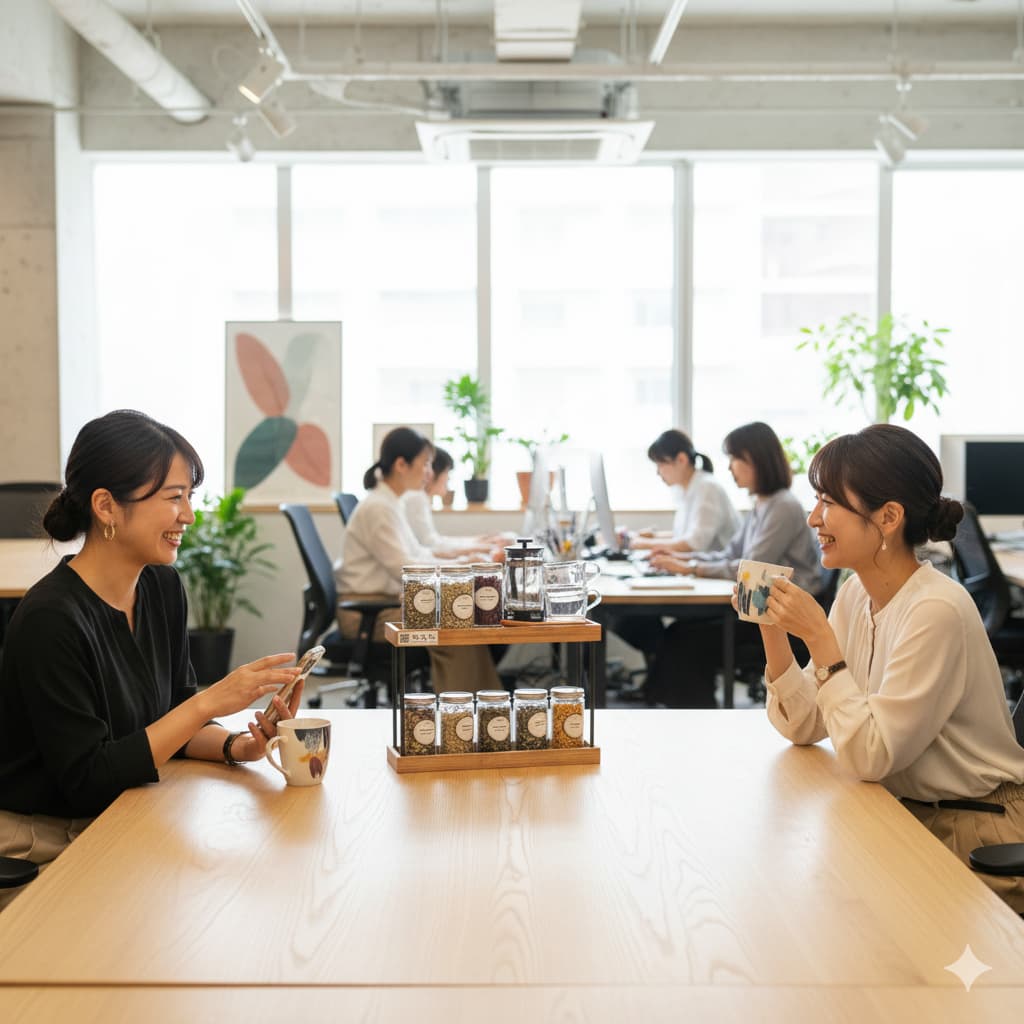 Be By Tea|職場に心の余白を。法人向けハーブティー福利厚生サブスク