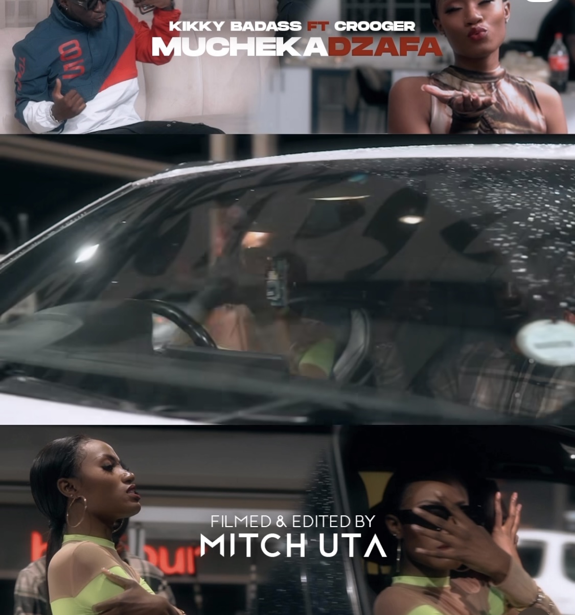 Kikky and Crooger Officially Drop Muchekadzafa Video