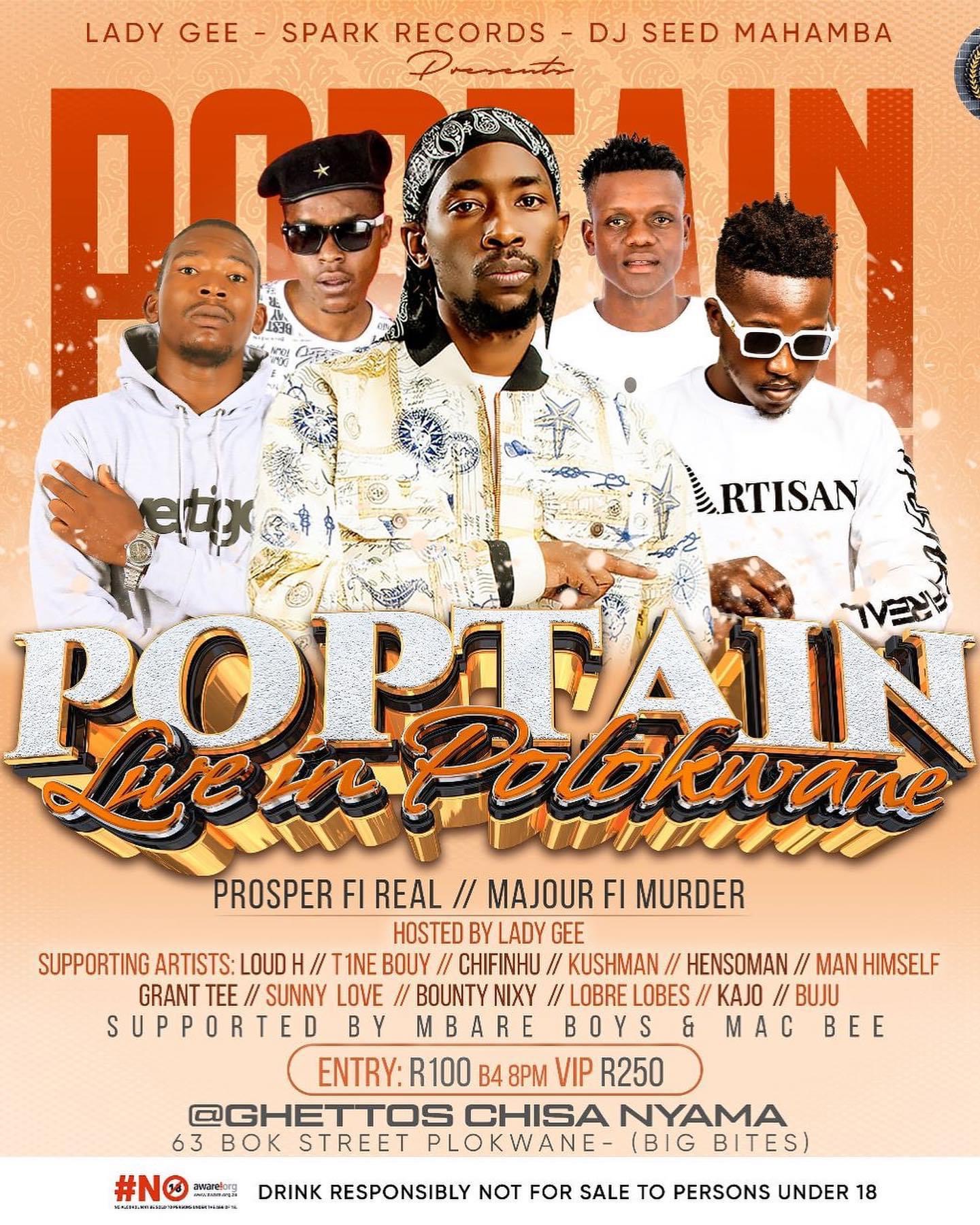Poptain Is Set For A South African Tour