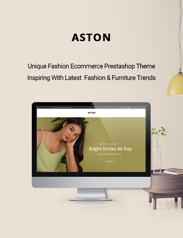 Aston  - Fashion Ecomerce Prestashop Theme for Furniture & Clothes