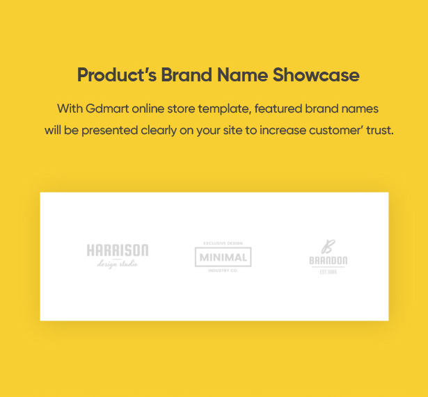  Product’s Brand Name Showcase