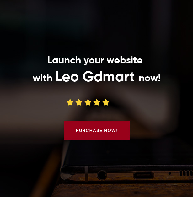 Launch your website with Leo Gdmart now